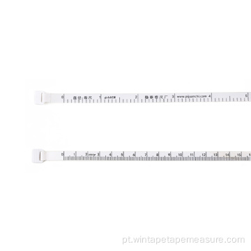 Fita métrica de diâmetro de tubo de madeira 79 &quot;